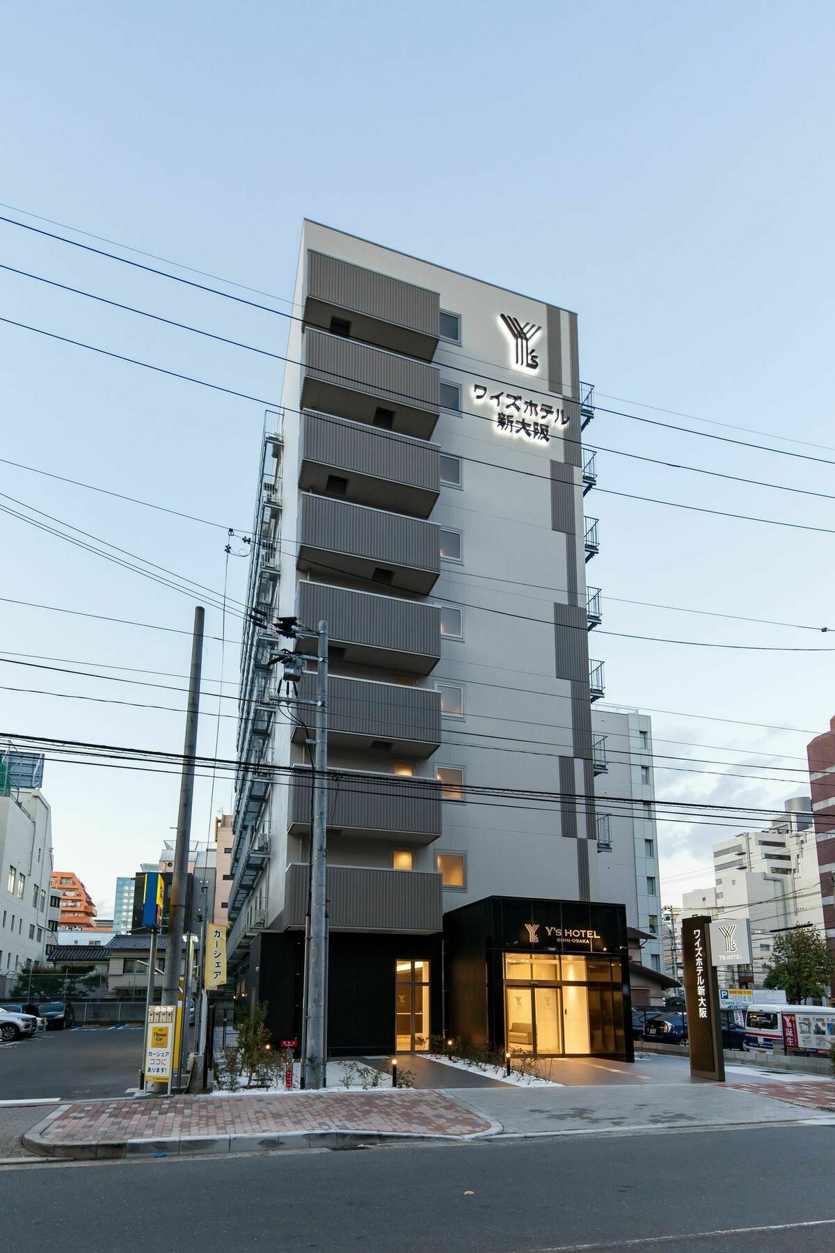 Y'S Hotel Shin Osaka Eksteriør billede